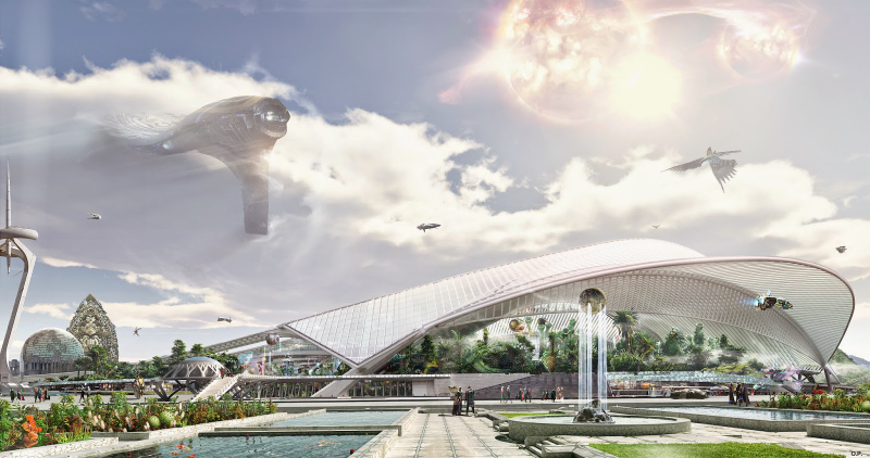 Illustration for article titled New gorgeous Guardians of the Galaxy concept art revealed